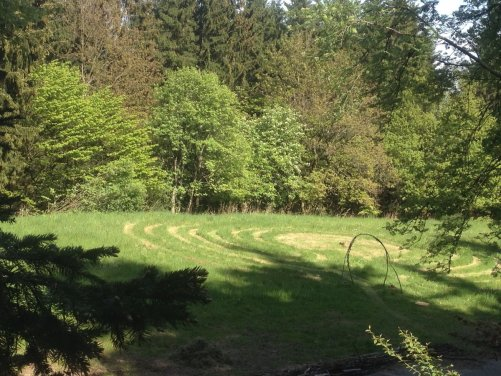 Holle-Labyrinth - Symbol des Lebensweges