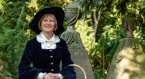 Friedhofsspaziergang mit Vockenroths Anna