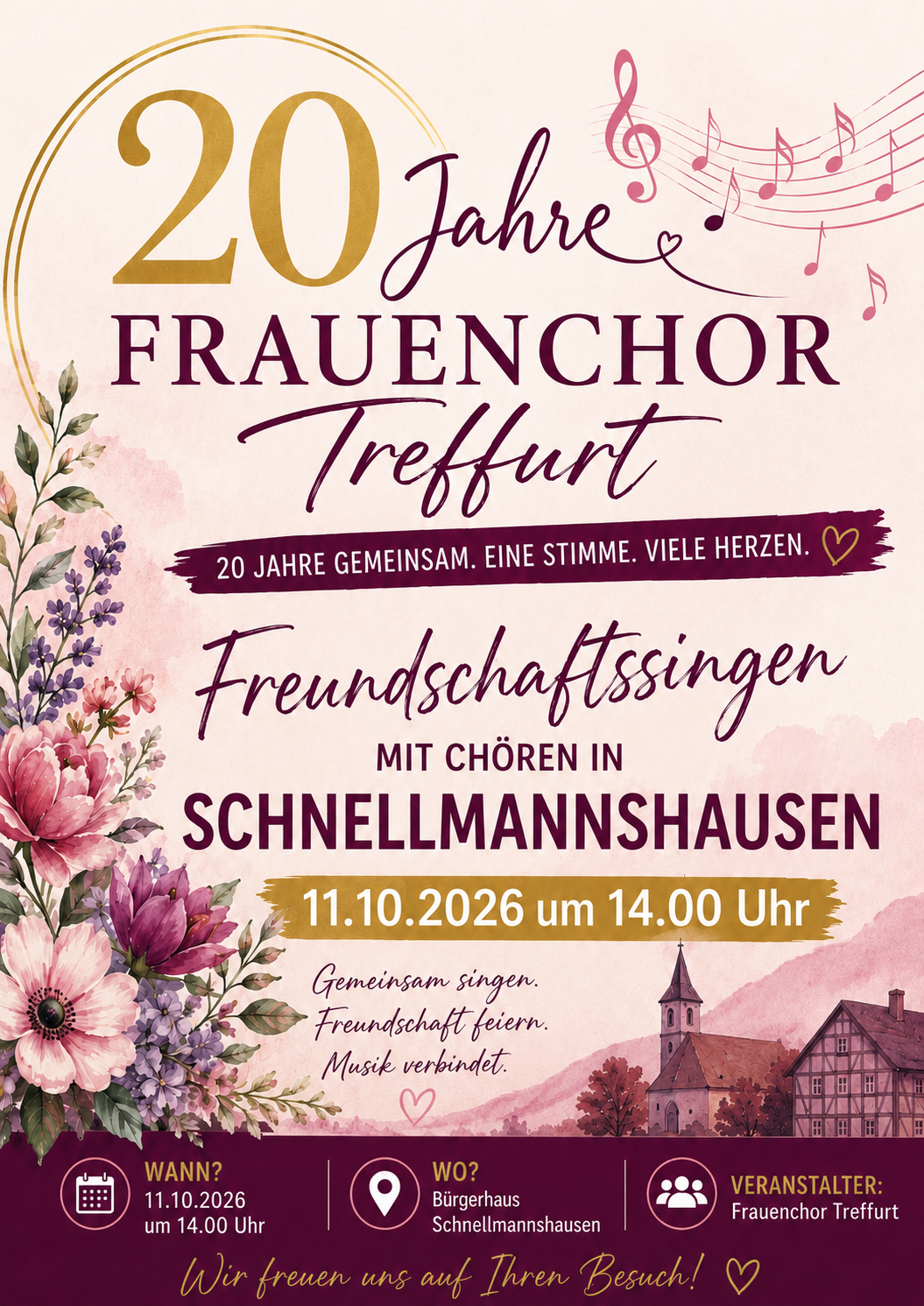 20 Jahre Frauenchor Treffurt