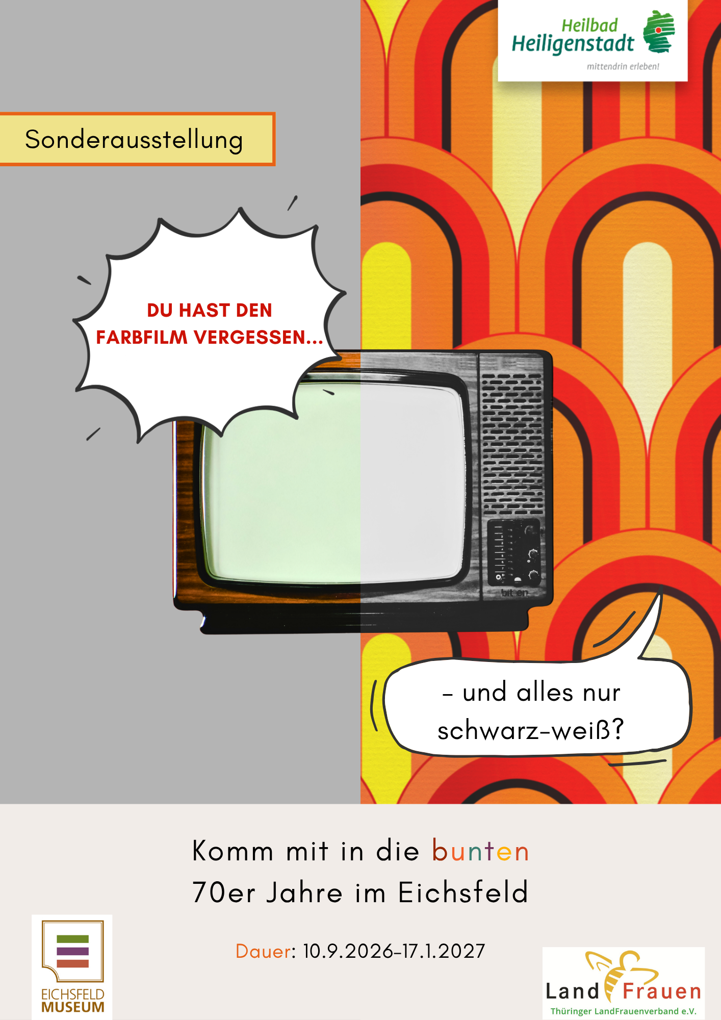 Du hast den Farbfilm vergessen – und alles nur schwarz-weiß?