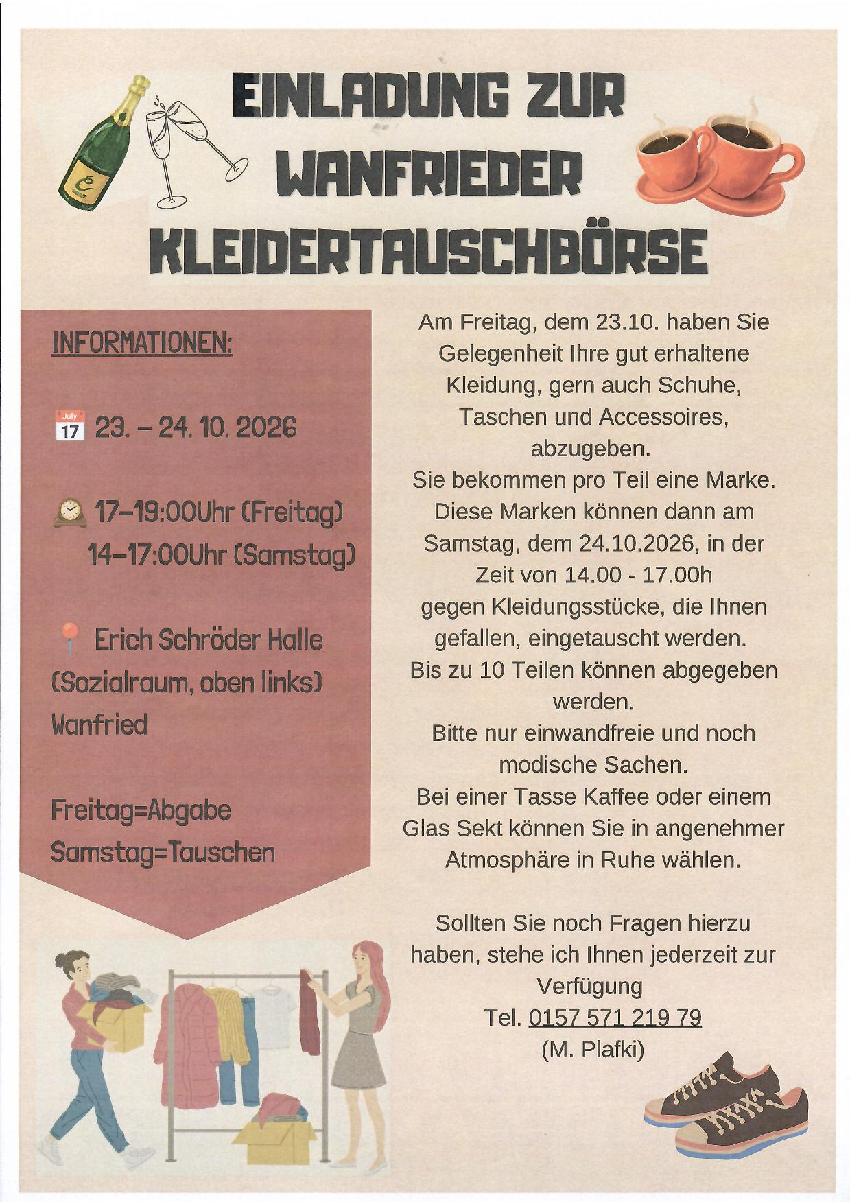 Wanfrieder Kleidertauschbörse